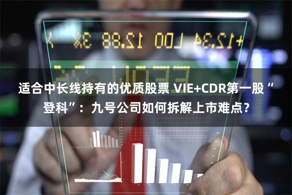 适合中长线持有的优质股票 VIE+CDR第一股“登科”：九号公司如何拆解上市难点？