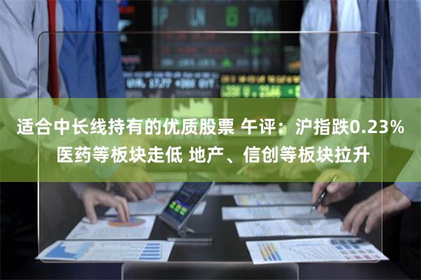适合中长线持有的优质股票 午评：沪指跌0.23% 医药等板块走低 地产、信创等板块拉升