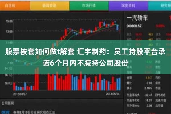 股票被套如何做t解套 汇宇制药：员工持股平台承诺6个月内不减持公司股份