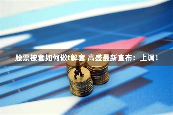 股票被套如何做t解套 高盛最新宣布：上调！