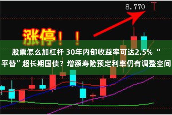 股票怎么加杠杆 30年内部收益率可达2.5% “平替”超长期国债？增额寿险预定利率仍有调整空间